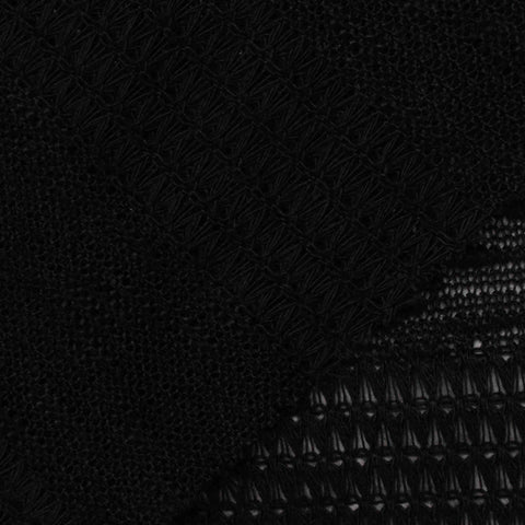 Black Tone-on-Tone Jacquard