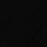 Black Herringbone Jacquard