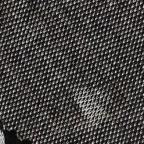 Black Animal Print Jacquard, Poly-Viscose, 260 gsm