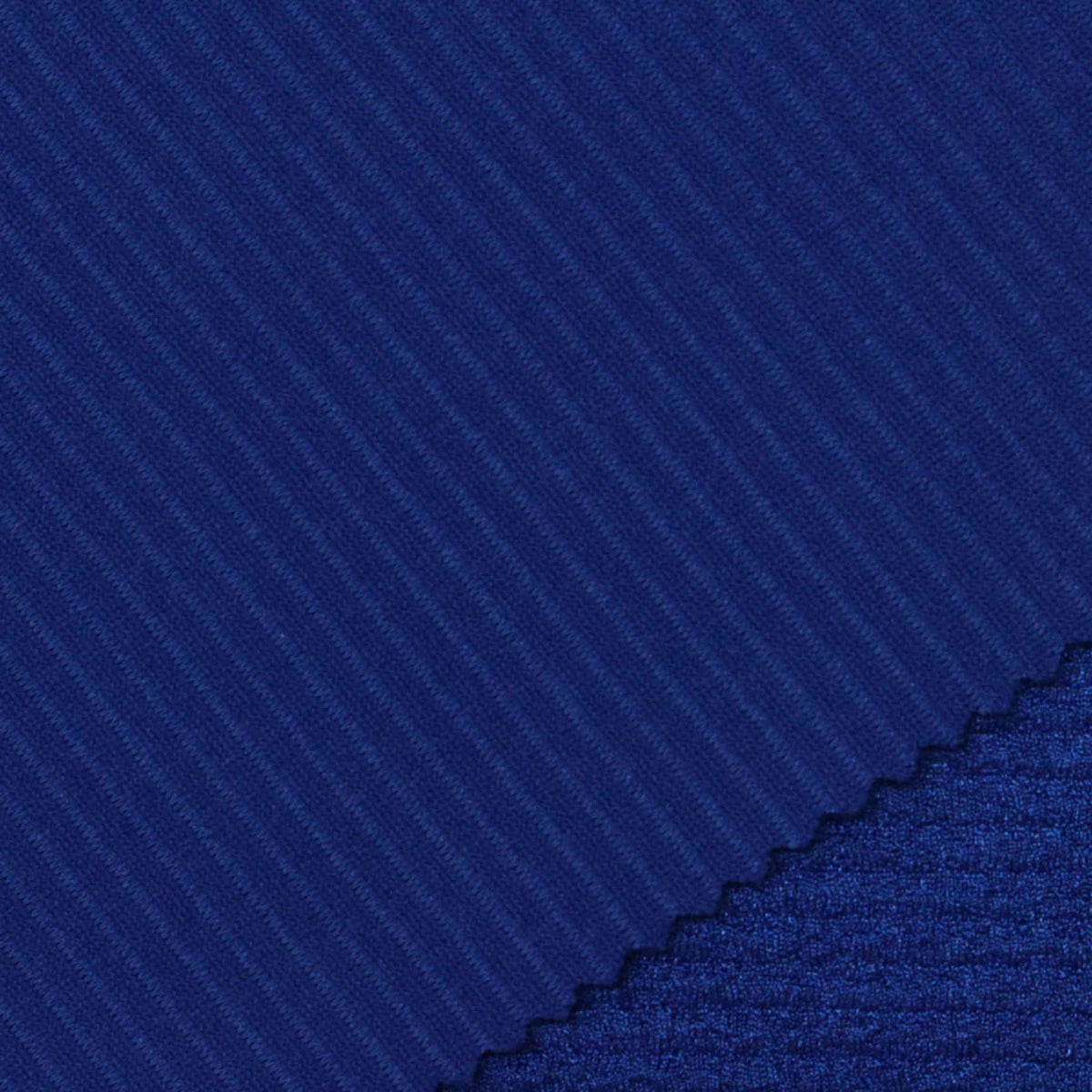 Jacquard Knit Fabric, 183 gsm, 150 cm — Navy