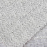 Jacquard Knit Fabric, 178 gsm, 160 cm — White