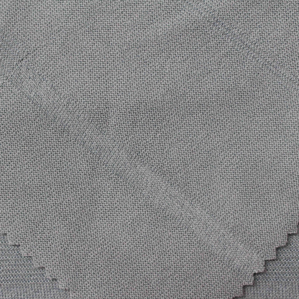 Jacquard Knit Fabric, 194 gsm, 160 cm — Grey