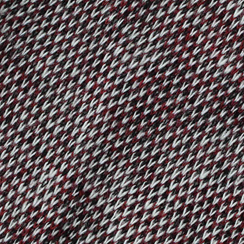 Maroon Fine-Marl Jacquard