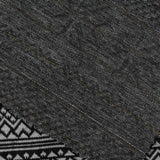 Black Geometric-Diamond Jacquard, Polyester