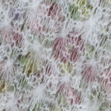 Jacquard Knit Fabric, 88 gsm, 175 cm — White — texture