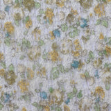 Yellow Floral Jacquard