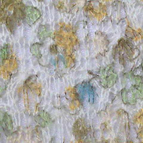 Yellow Floral Jacquard