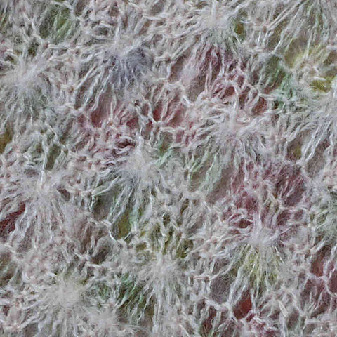 White Openwork Jacquard