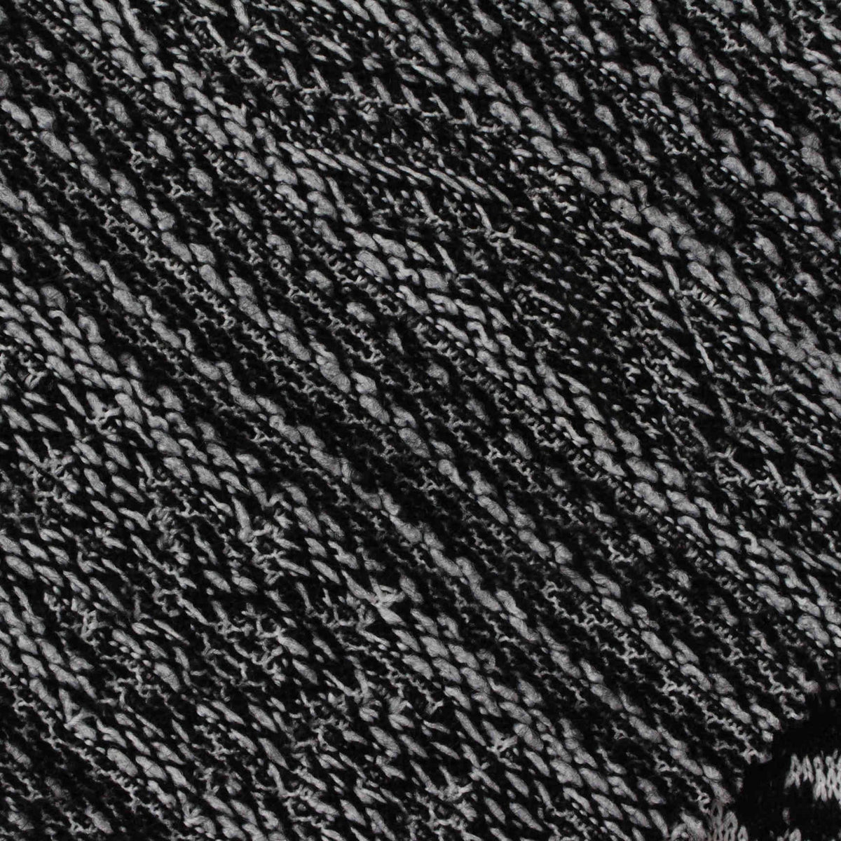 Black Heathered-Marl Jacquard