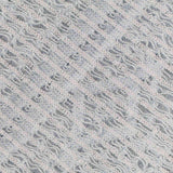 Grey Geometric Jacquard, Cotton-Poly — texture