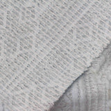 Grey Geometric Jacquard, Cotton-Poly