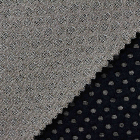 Beige Dot Jacquard, Polyester