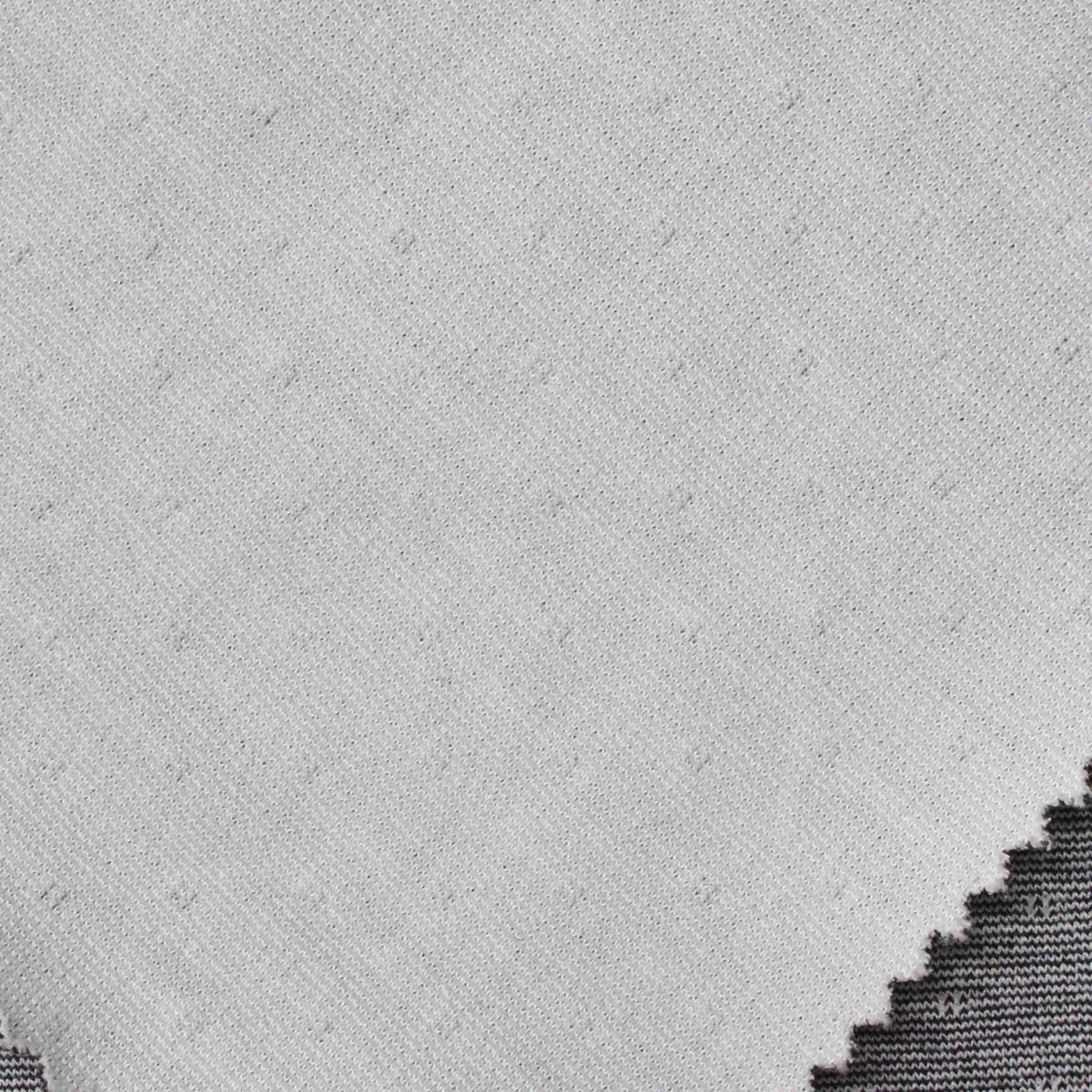 Jacquard Viscose Polyester Interlock Knit Fabric, 328 gsm, 155 cm — Grey