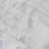 White Openwork Interlock Knit