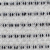 Black Horizontal-Stripe Chunky Knit — texture