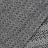 Black Diagonal-Diamond Jacquard
