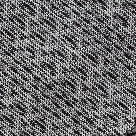 Black Diagonal-Diamond Jacquard