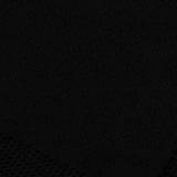 Jacquard Polyester Stretch Knit Fabric, 385 gsm, 145 cm — Black