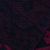Dark Blue Heather Jacquard