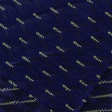 Navy Dashes Jacquard