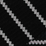 Light Grey Lines Jacquard