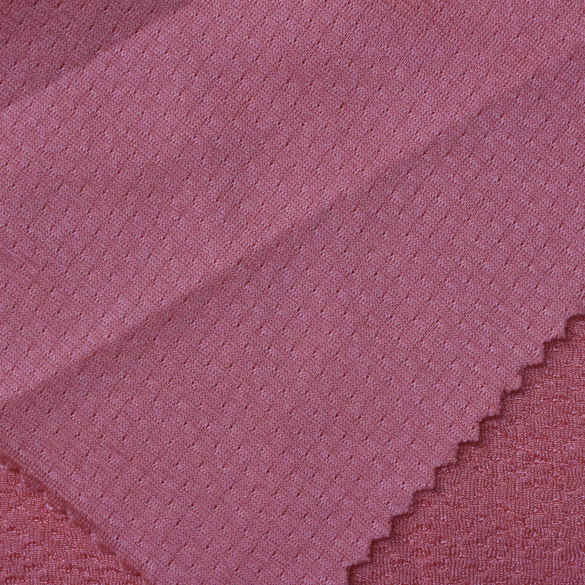 Jacquard Knit Fabric, 167 gsm, 150 cm — Pink