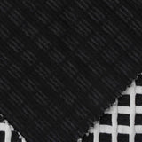 Jacquard Knit Fabric, 276 gsm, 165 cm — Black