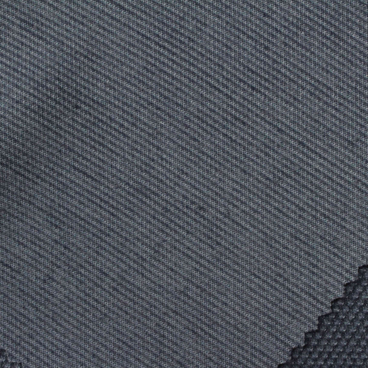 Jacquard Polyester Viscose Stretch Knit Fabric, 378 gsm, 150 cm — Navy