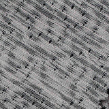 Black Abstract-Floral Jacquard — texture