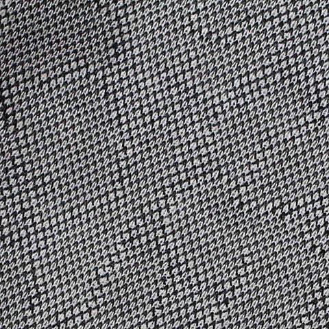 Black Houndstooth Jacquard, 260 gsm