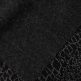 Dark Grey Leopard Jacquard