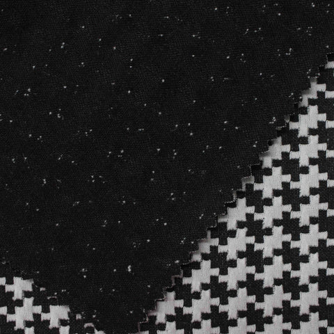 Black Flecks Jacquard