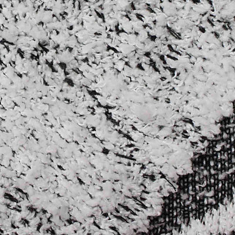 Black Abstract-Animal Print Jacquard