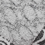Black Abstract-Animal Print Jacquard