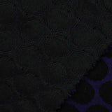 Black Tone-on-Tone Diamond Jacquard
