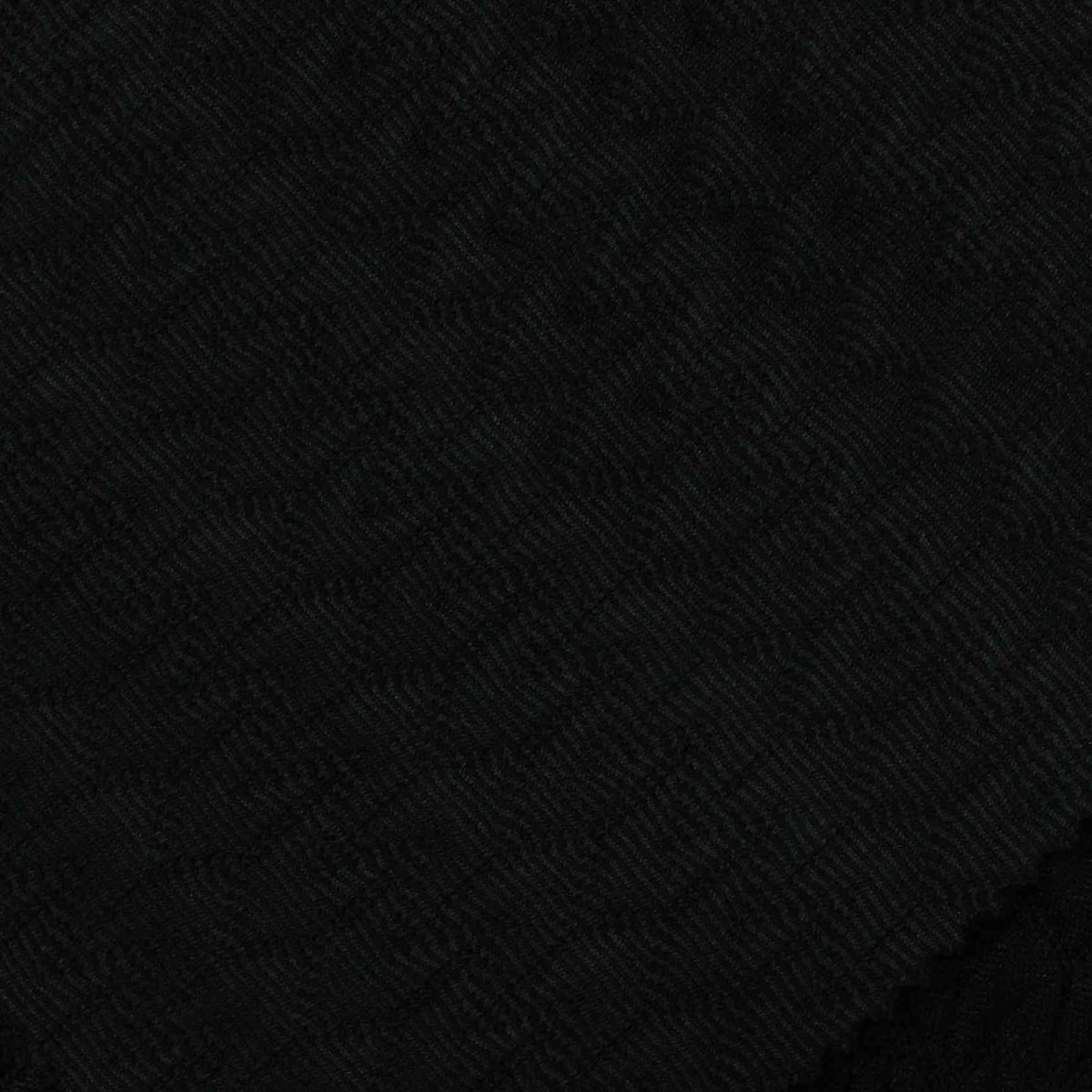 Jacquard Knit Fabric, 387 gsm, 130 cm — Black