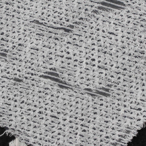 White Stripes Jacquard, Poly-Cotton, 183 gsm