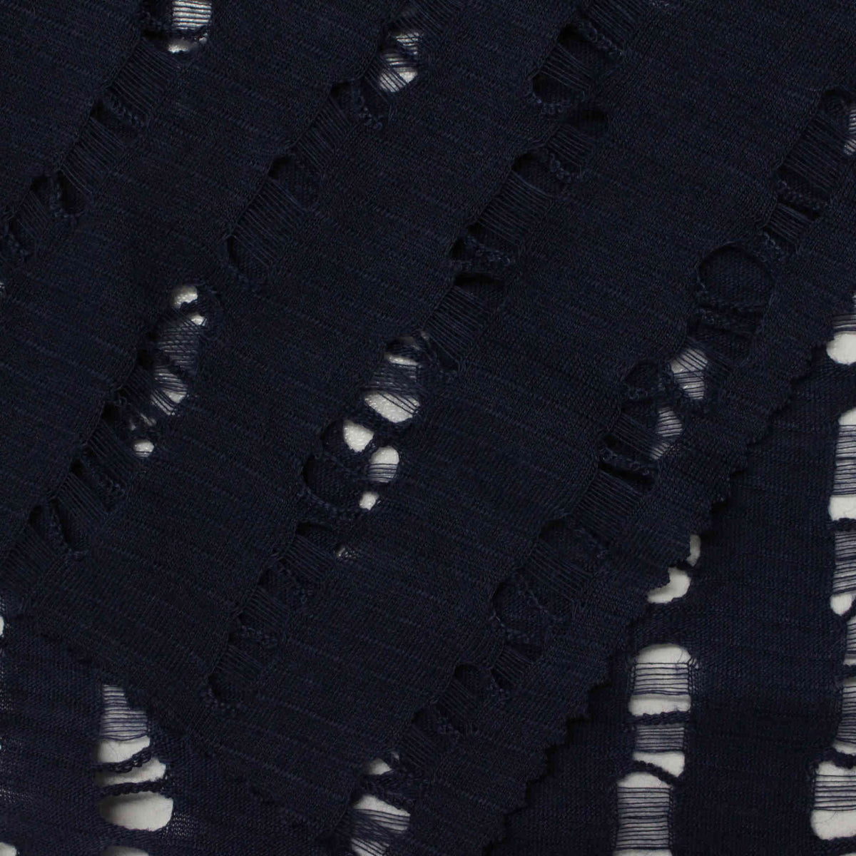Dark Blue Geometric Jacquard, Polyester, 159 gsm
