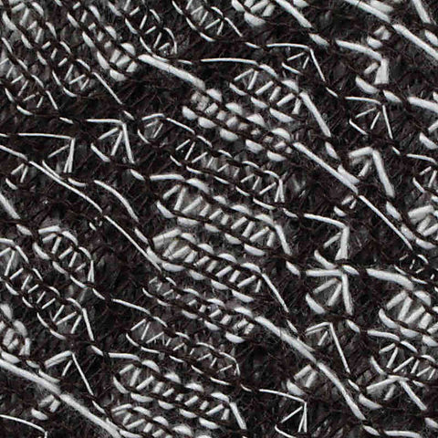 Black Geometric Jacquard, Polyester, 172 gsm