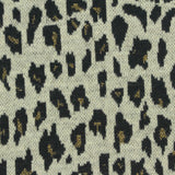 Black Leopard Jacquard