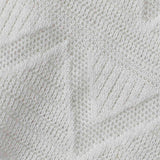 White Chevron Jacquard — texture