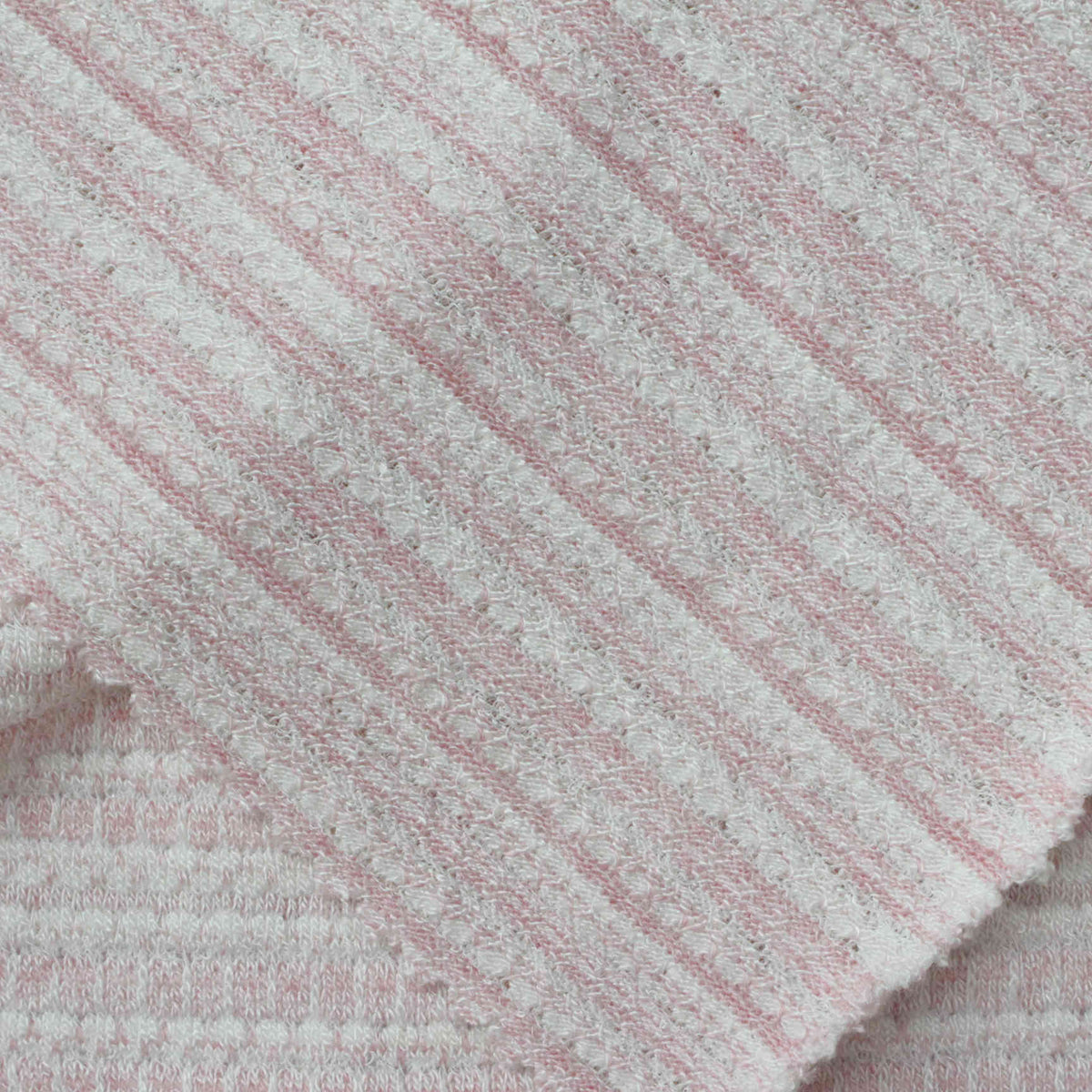 Pink Stripe Jacquard