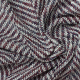 Red Marl Jersey Knit, Cotton-Poly
