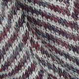 Red Marl Jersey Knit, Cotton-Poly — texture