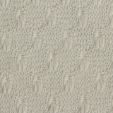 Cream Openwork Jacquard