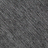 Black Heathered-Marl Interlock Knit — texture