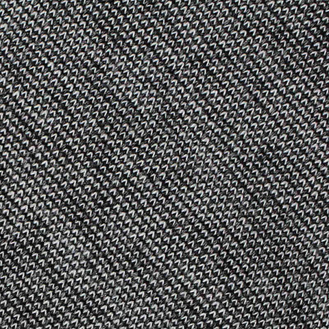 Black Heathered-Marl Interlock Knit