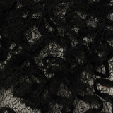 Black Floral Jacquard, Polyester