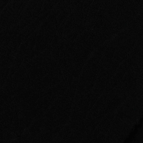Jacquard Knit Fabric, 428 gsm, 155 cm — Black