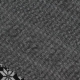 Black Geometric Jacquard, Polyester
